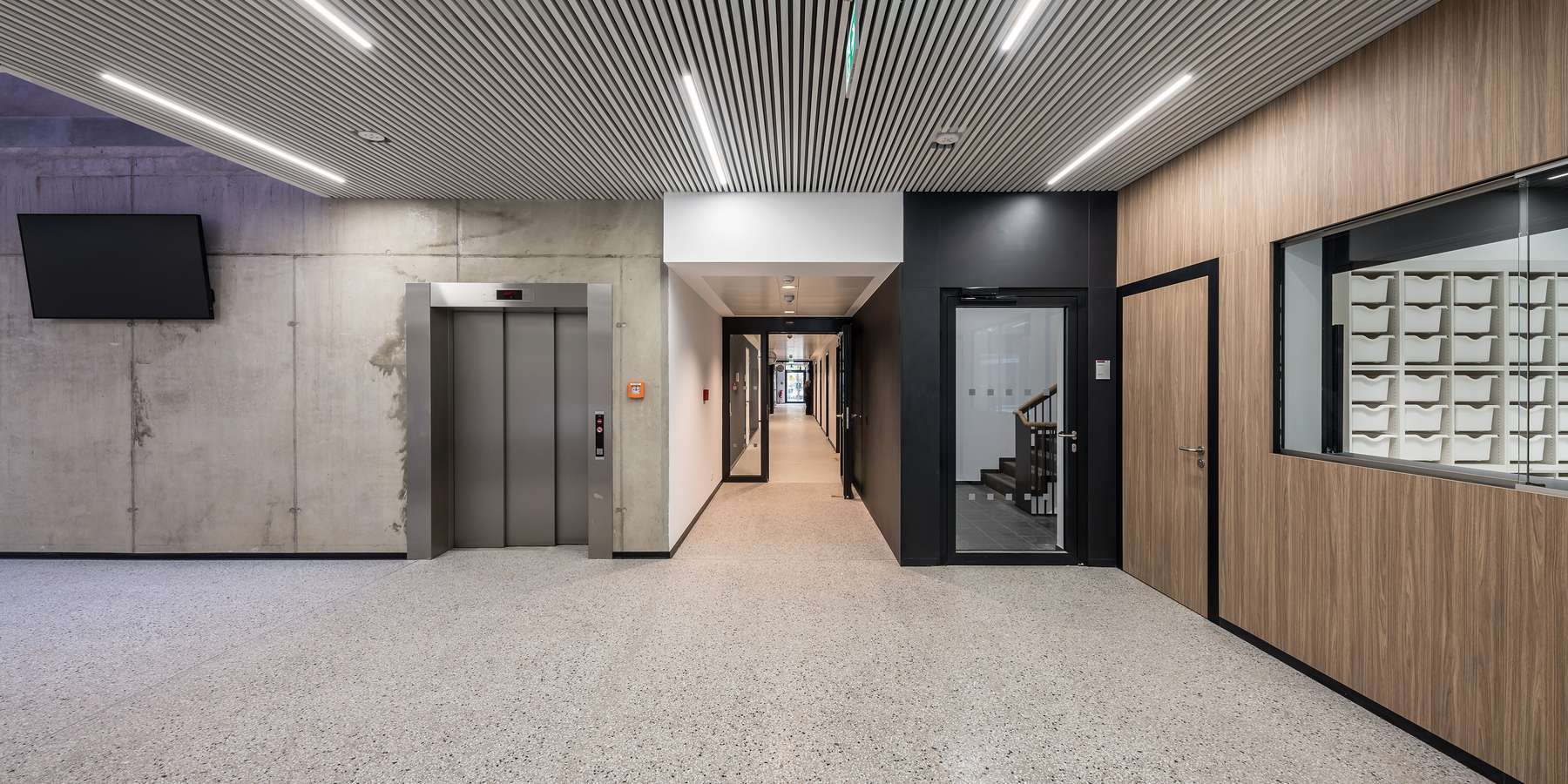 Blick ins Innere des Gebäudes © 2021 Steffen Spitzner Fotograf