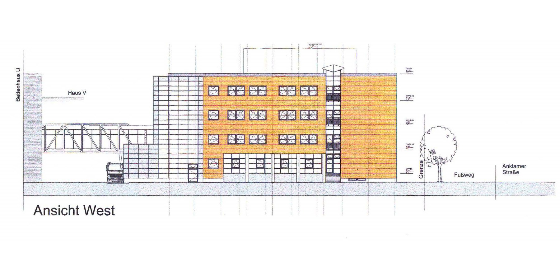 Ansicht West © 2010 HWP Planungsgesellschaft mbH, Stuttgart