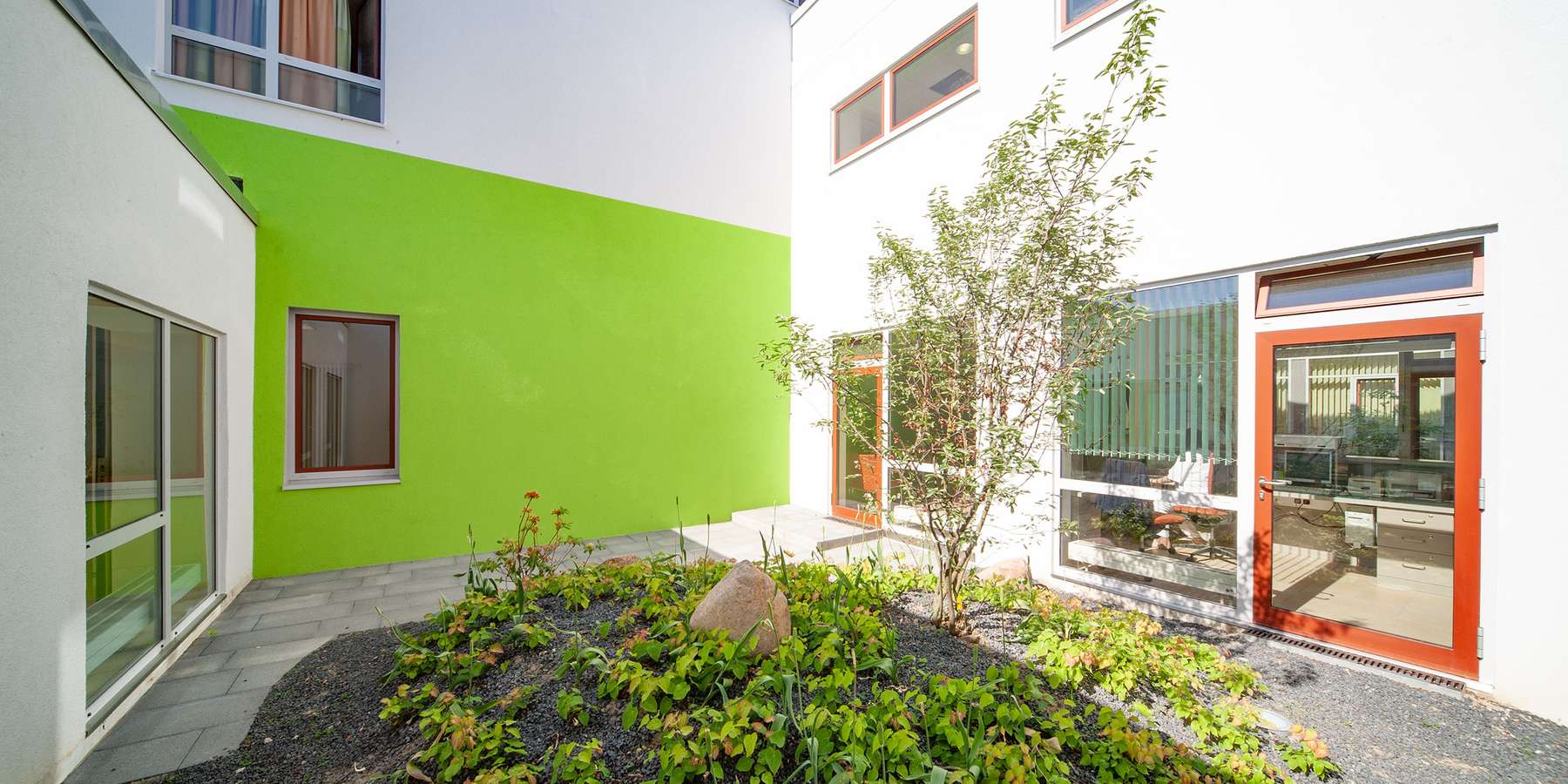 Fassade und Lichthof © 2008 Betrieb für Bau und Liegenschaften Mecklenburg-Vorpommern