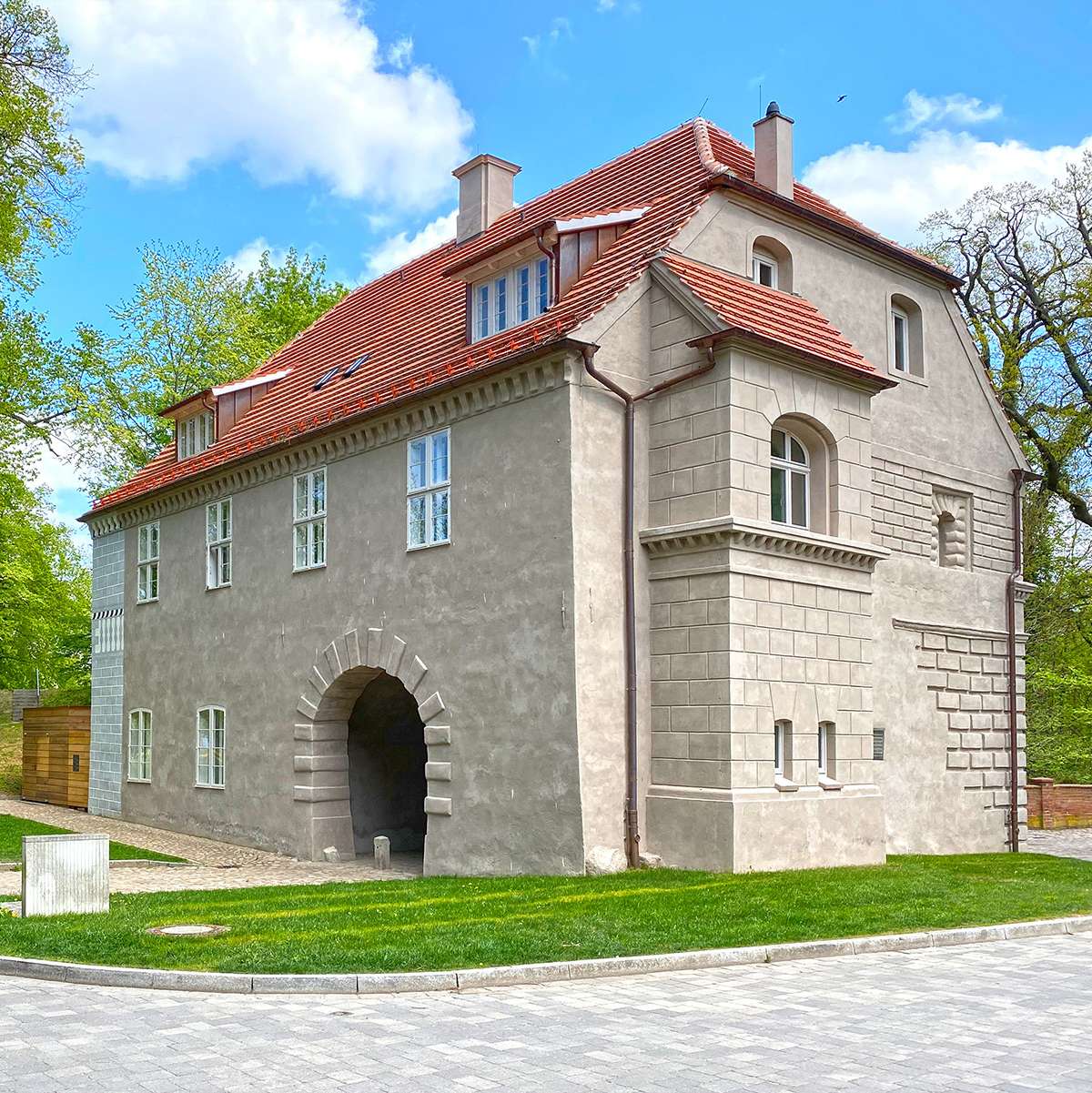 Ansicht des Torhauses © 2023 Kühn von Kaehne und Lange