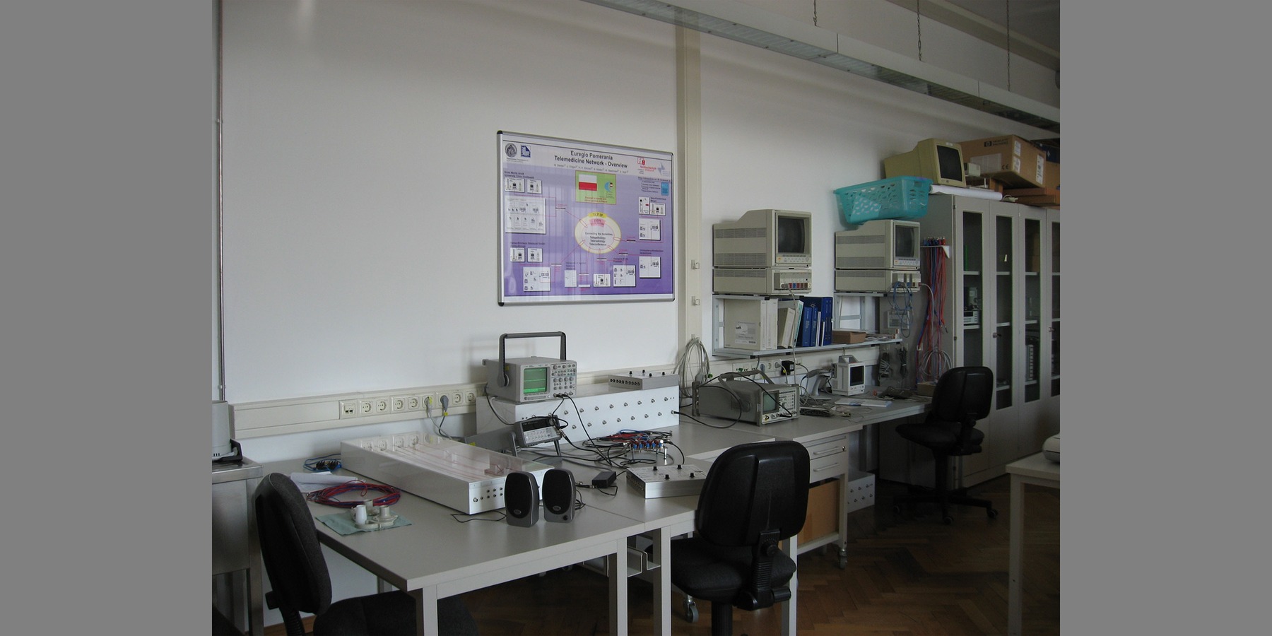 Blick in ein neues Labor für Medizin-Technik und Medizin-Informatik © 2008 Betrieb für Bau und Liegenschaften Mecklenburg-Vorpommern