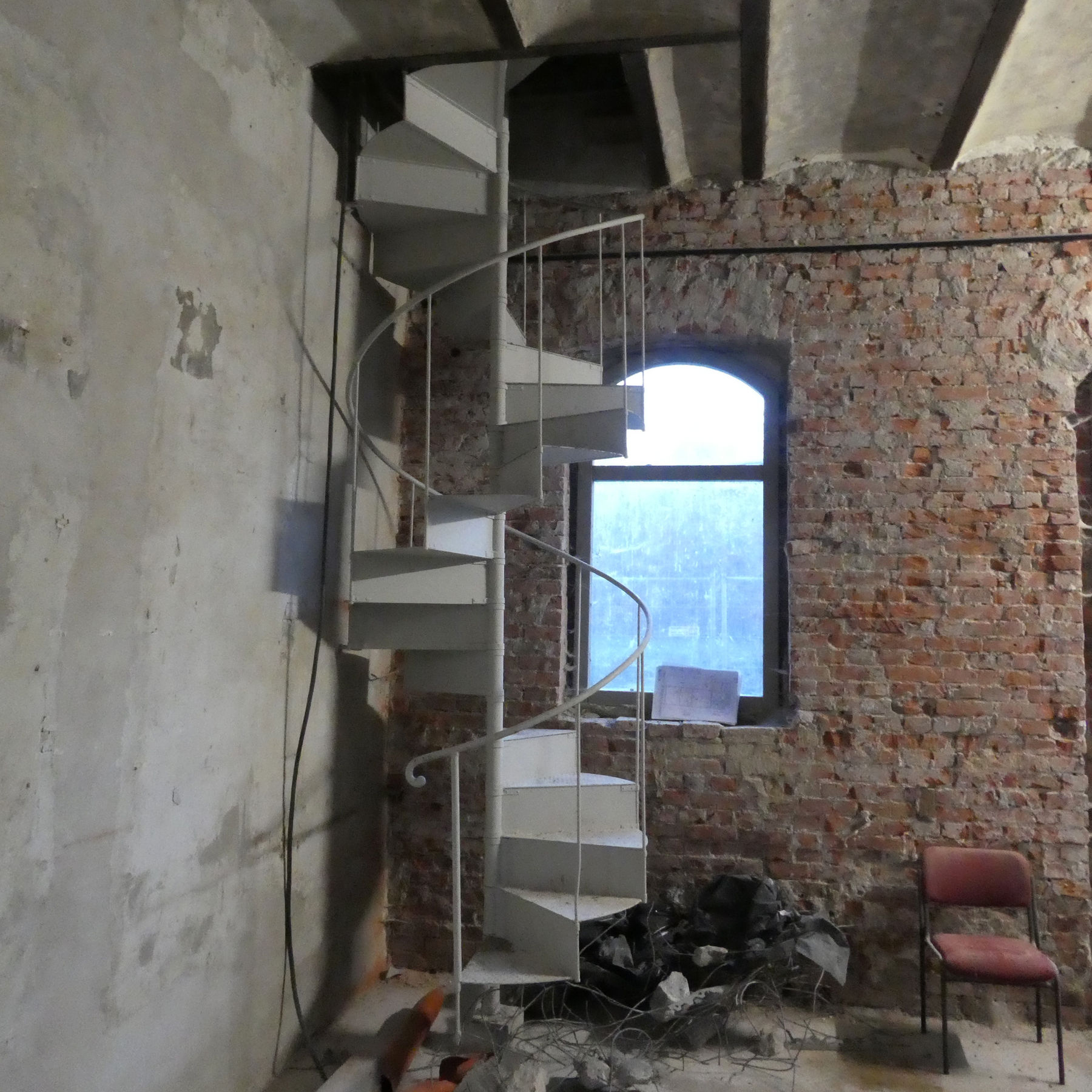 Kleine Wendeltreppe aus Metall © 2023 SBL Schwerin