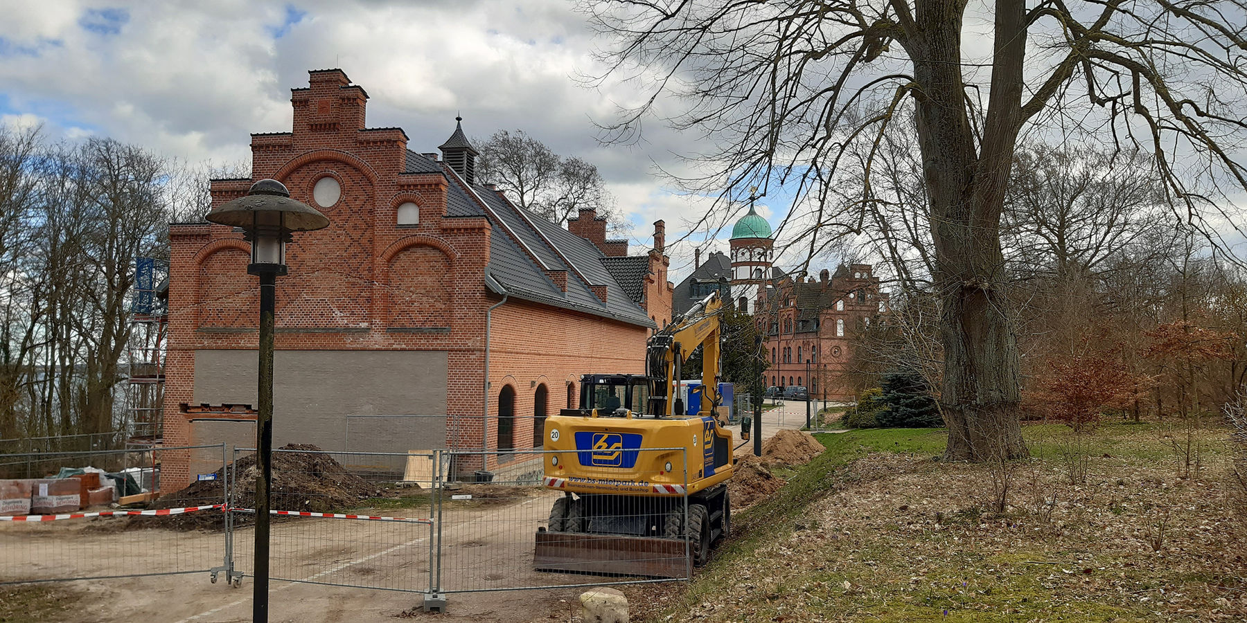 Nördliche Giebelseite © 2023 SBL Schwerin