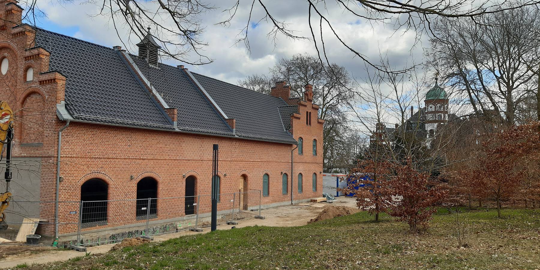 Blick in Richtung Schloss © 2023 SBL Schwerin