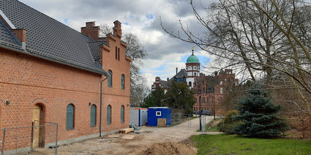 Blick in Richtung Schloss © 2023 SBL Schwerin