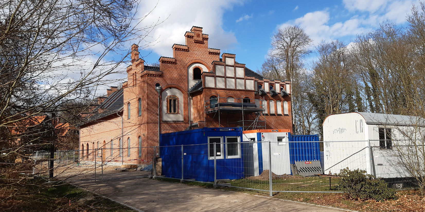 Südliche Giebelseite © 2023 SBL Schwerin