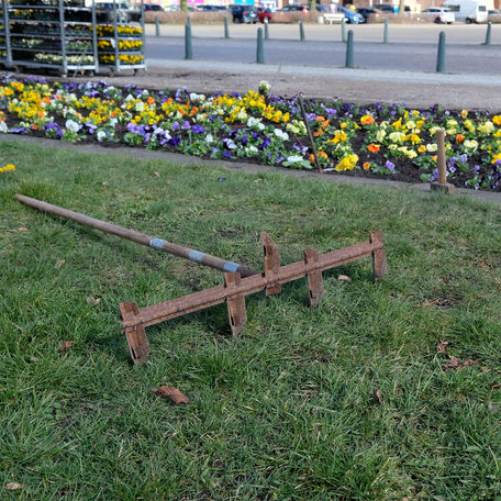 Reihenzieher mit Blumenbeet © 2023 SBL Schwerin