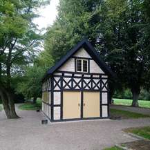 Ansicht des Gartenhauses © 2023 SBL Schwerin