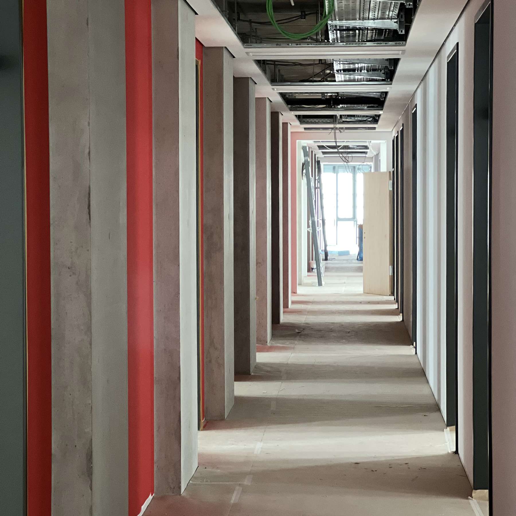 Baustelle - Flursituation © 2023 Christian Hoffmann (sbl-mv / Finanzministerium MV)