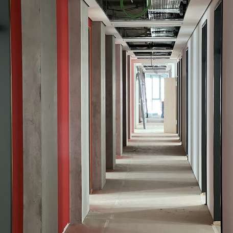 Baustelle - Flursituation © 2023 Christian Hoffmann (sbl-mv / Finanzministerium MV)