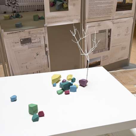 Ausstellung mit Modell © 2023 Christian Hoffmann (sbl-mv / Finanzministerium MV)