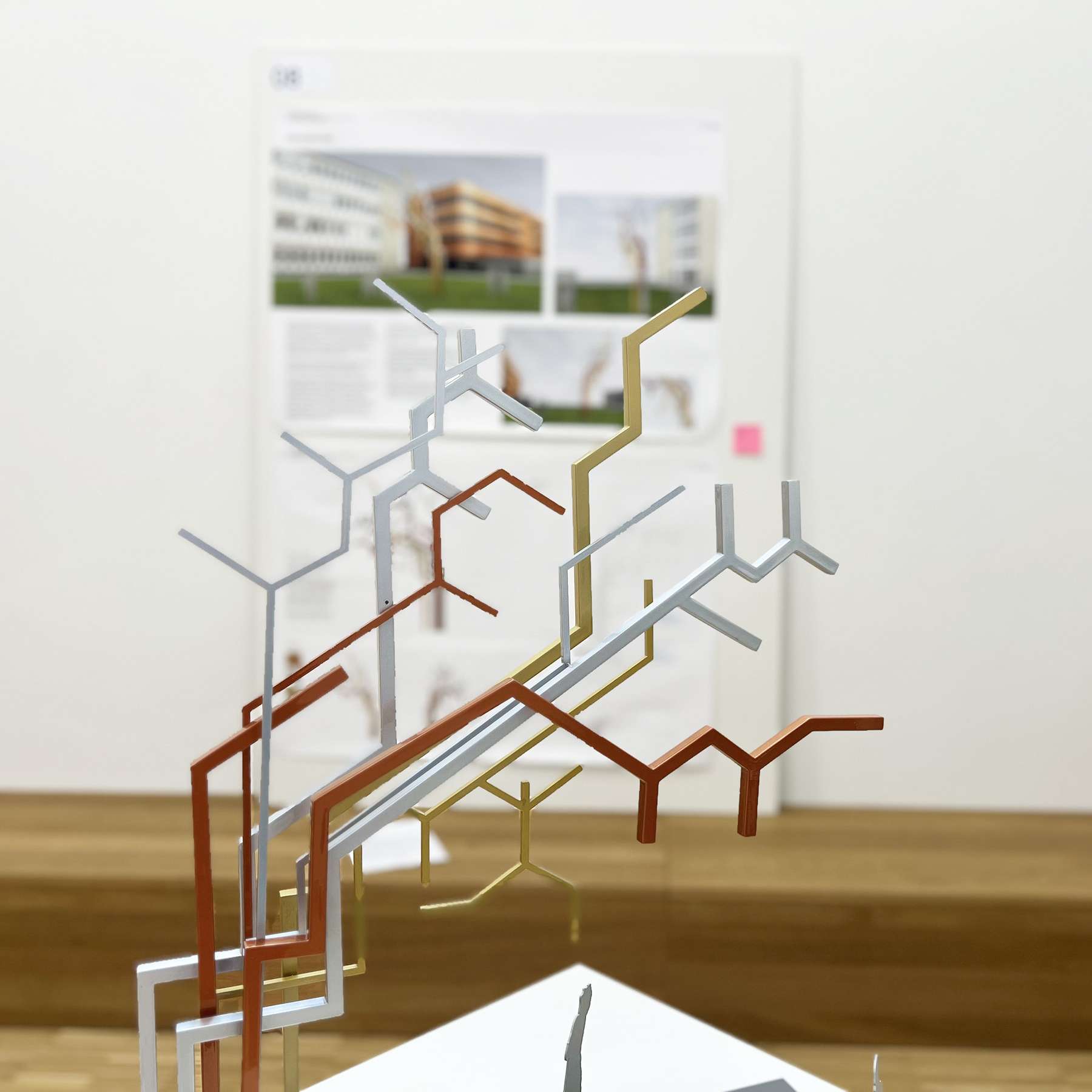 Modell für Kunst am Bau © 2023 Christian Hoffmann (sbl-mv / Finanzministerium MV)