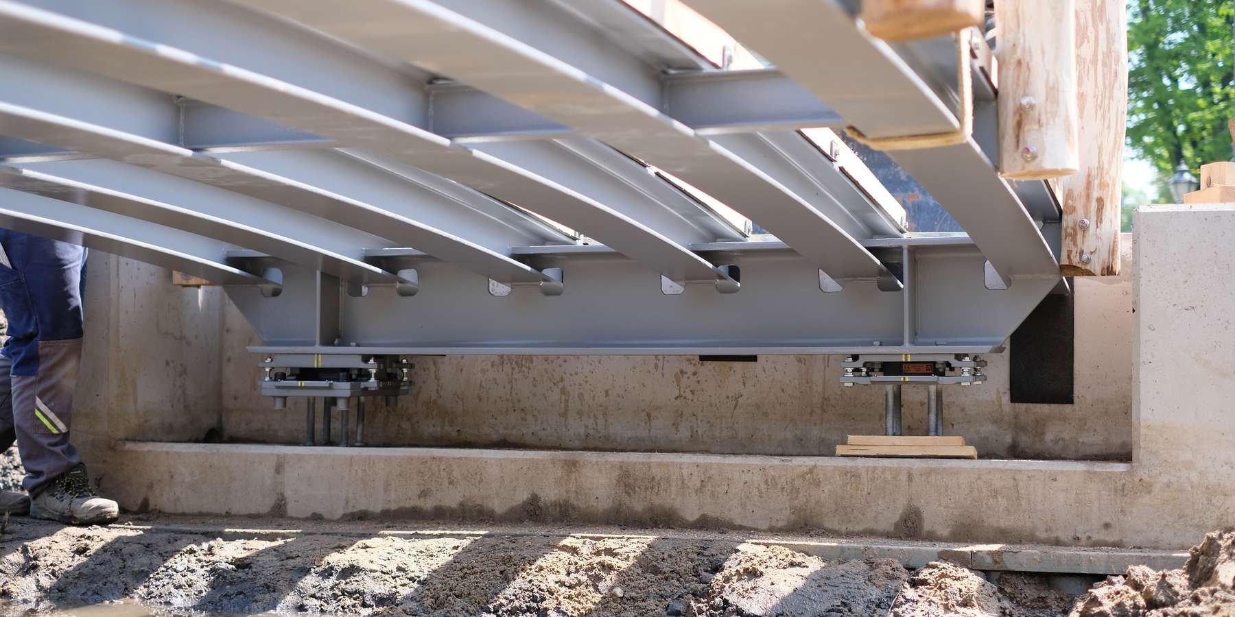 Blick unter die Brücke © 2023 SBL Schwerin