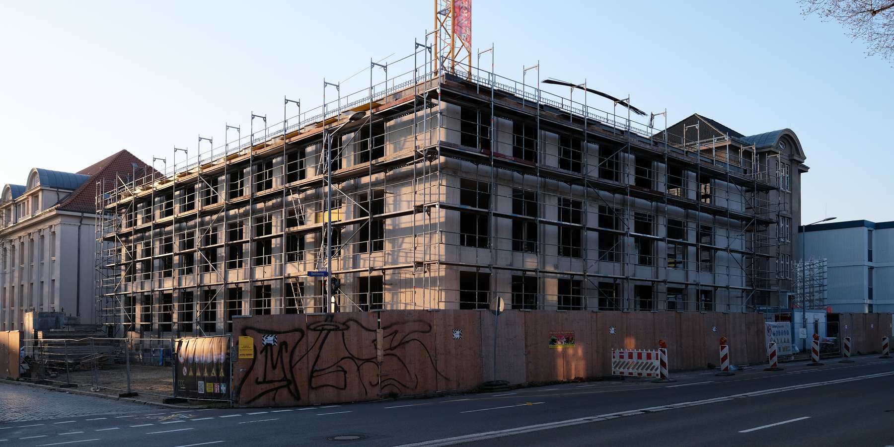 Straßenansicht © 2023 SBL Schwerin