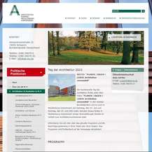 Screenshot Internet © 2023 Architektenkammer Mecklenburg-Vorpommern