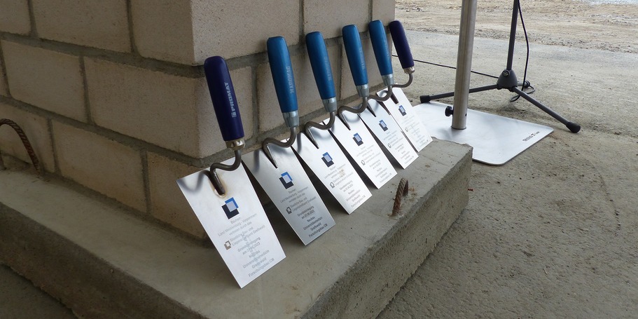 Alles ist gut vorbereitet, Material und Arbeitsgeräte stehen bereit © 2023 SBL Greifswald