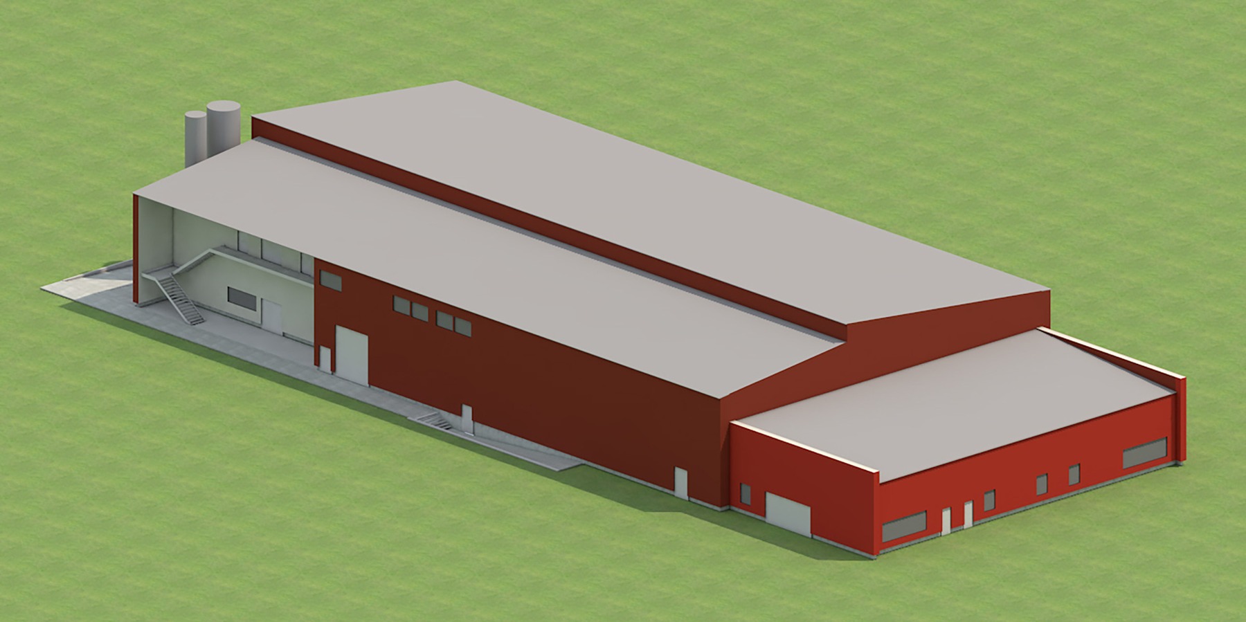 Entwurf Fassadengestaltung © 2023 Lammel, Lerch   Partner mbH, Berlin