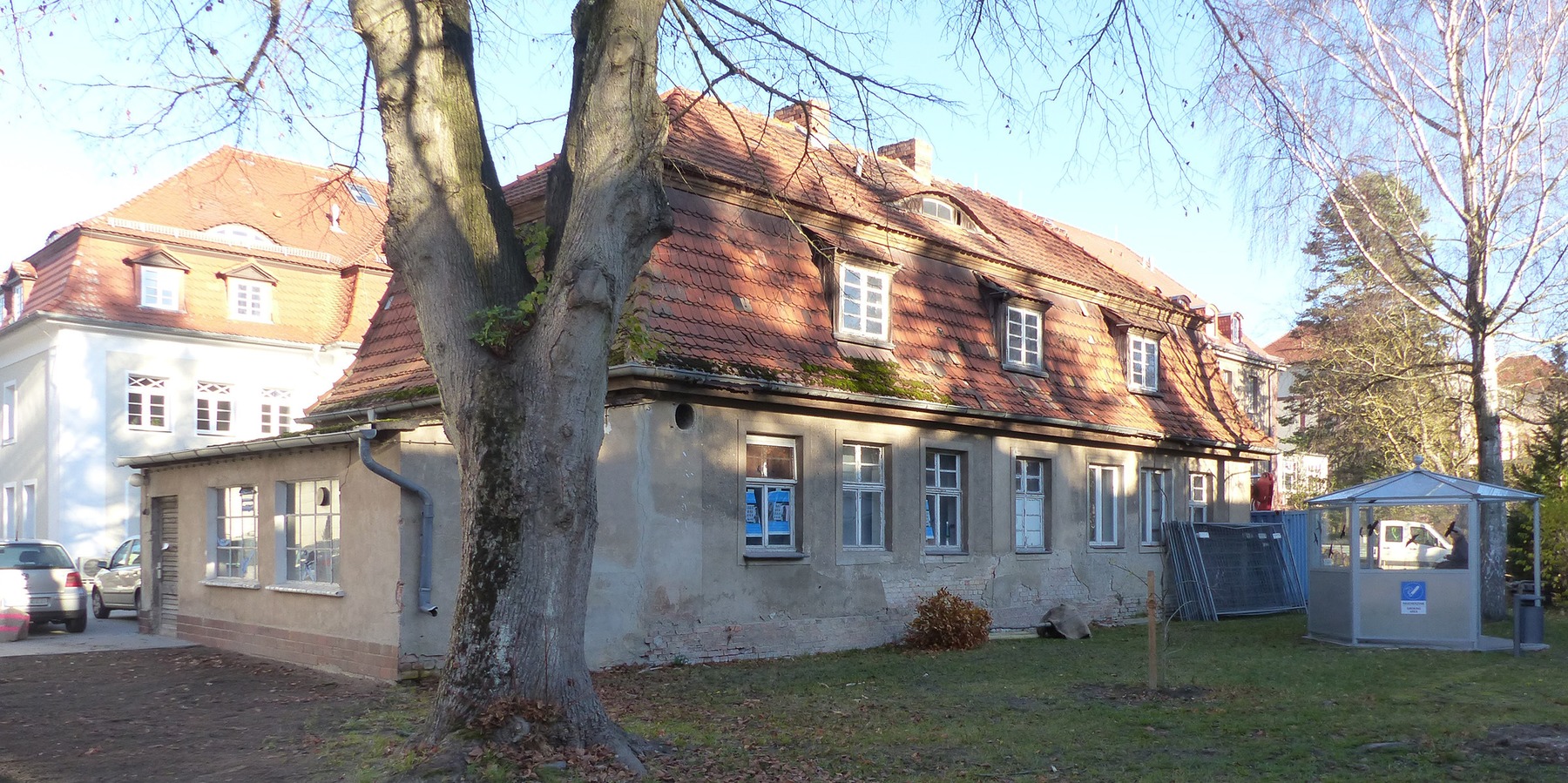 Blick auf das ehemalige Röntgenarchiv vor der Sanierung © 2018 BBL M-V