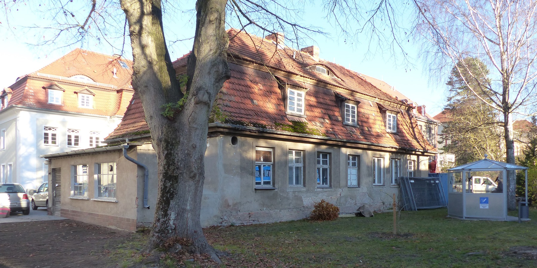 Blick auf das ehemalige Röntgenarchiv vor der Sanierung © 2018 BBL M-V