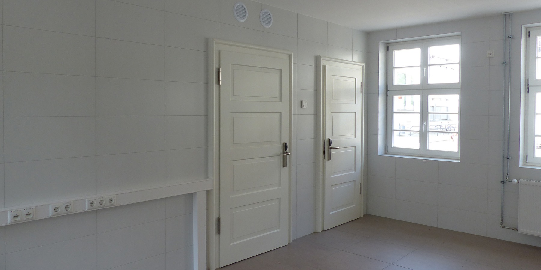 zukünftiger Arbeitsbereich im Erdgeschoss © 2023 SBL Greifswald