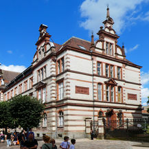 Ansicht Alte Post von der Mecklenburgstraße © 2024 SBL Schwerin