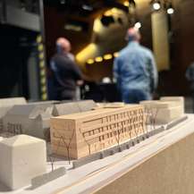 Modell des Erweiterungsbaus © 2023 Christian Hoffmann (Finanzministerium M-V / sbl-mv)