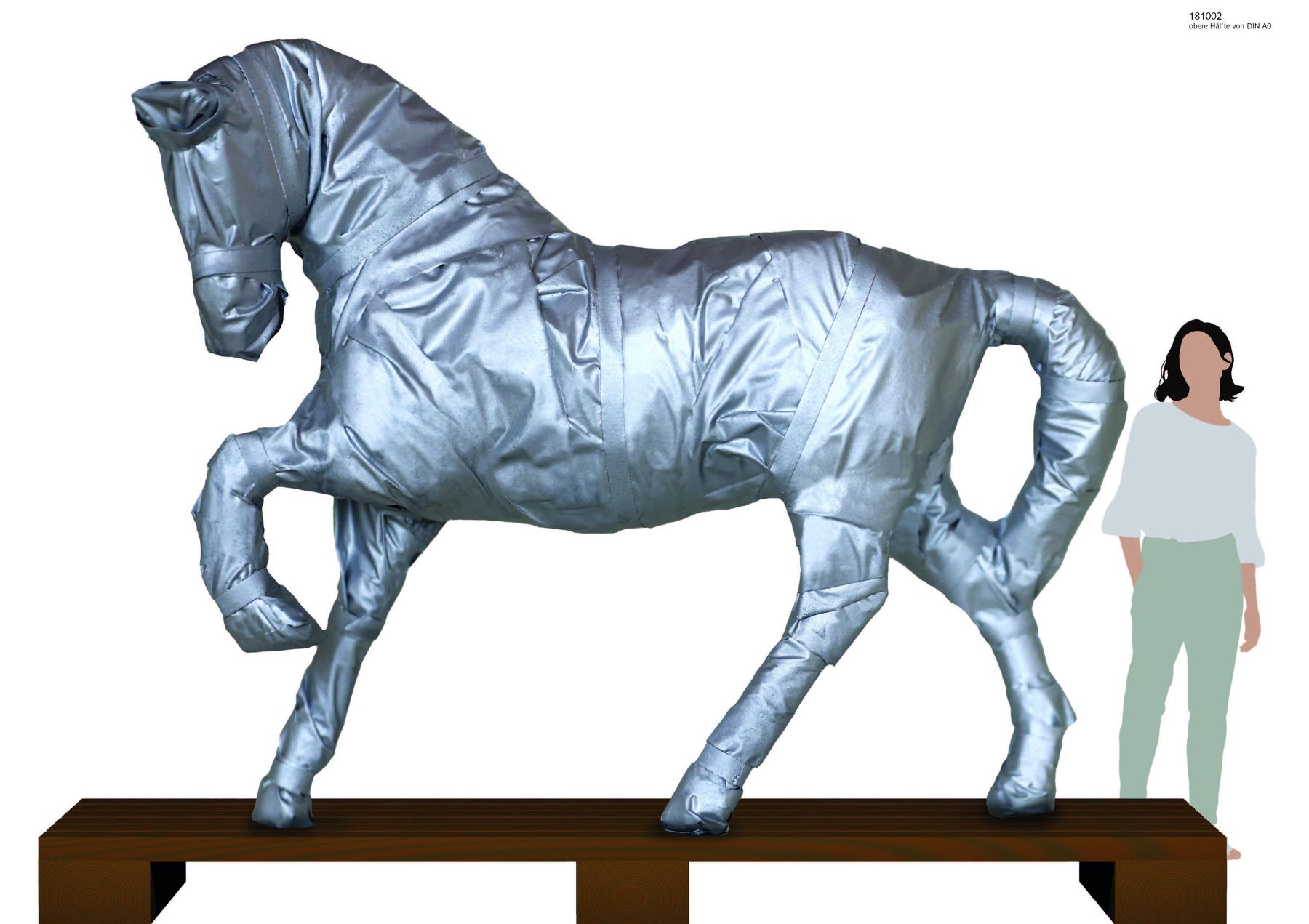 Wettbewerbsarbeit  undercover  von Maria Vill und David Mannstein, Berlin © 2024 SBL Schwerin