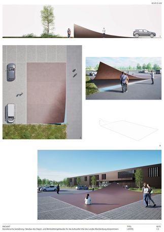 Sieger: Wettbewerbsarbeit  LAYERS  von Daniel Widrig, Stein © 2024 SBL Schwerin