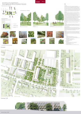 1. Preis: léonwohlhage Gesellschaft von Architekten mbH, Prof. Hilde Léon mit TDB Landschaftsarchitektur Partnerschaft, Eva-Maria Boemans, ZPW Ingenieur-AG, Mirjam Borowietz sowie ahw Ingenieure GmbH, Thiemo Audick und Christoph Piotti © 2024 SBL Schwerin