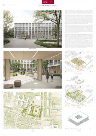 2. Preis: Code Unique Architekten GmbH mit Storch Landschaftsarchitektur und CSZ Ingenieurconsult TA GmbH   Co. KG. © 2024 SBL Schwerin