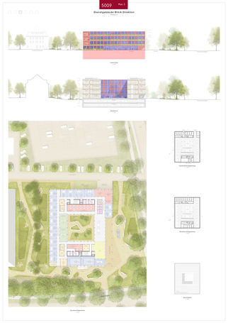 2. Preis: Code Unique Architekten GmbH mit Storch Landschaftsarchitektur und CSZ Ingenieurconsult TA GmbH   Co. KG. © 2024 SBL Schwerin