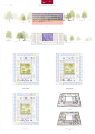 2. Preis: Code Unique Architekten GmbH mit Storch Landschaftsarchitektur und CSZ Ingenieurconsult TA GmbH   Co. KG. © 2024 SBL Schwerin
