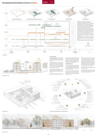 4. Preis: Heinle Wischer, Gesellschaft für Generalplanung mbH aus Berlin mit EGL GmbH, Hamburg (Freiraumplanung), RMN Ingenieure GmbH, Hamburg (Technische Gebäudeausstattung) sowie Wetzel   von Seht Part. mbH Hamburg (Tragwerk) © 2024 SBL Schwerin