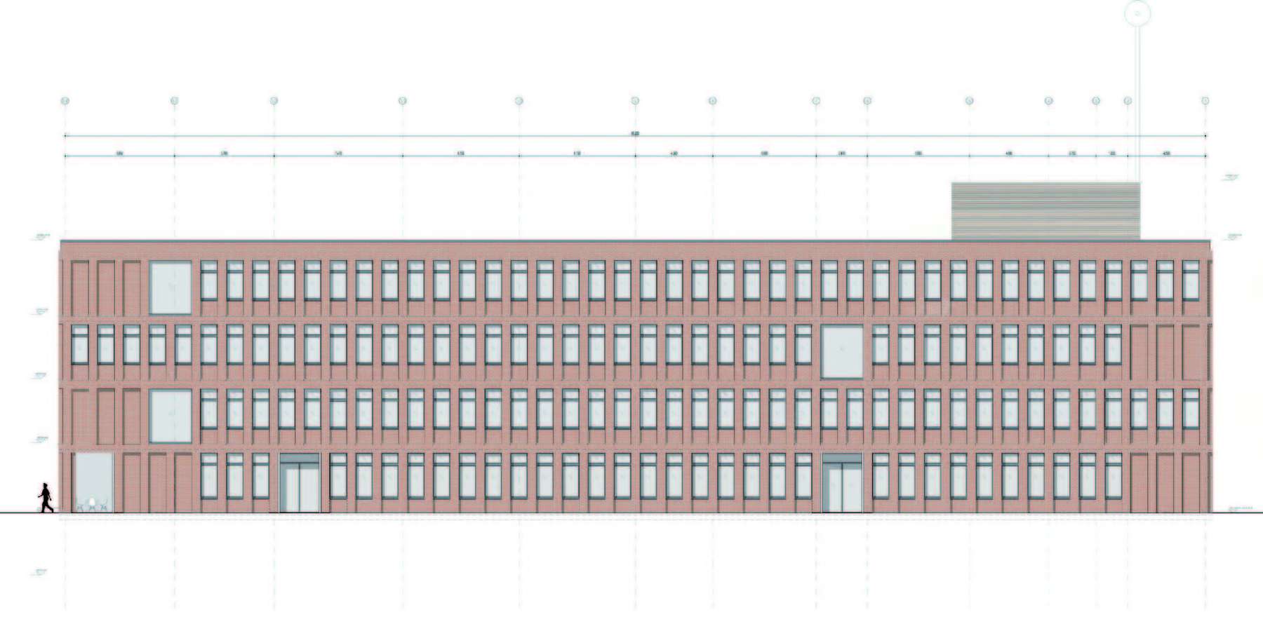 Ansicht Nord © 2024 Huber Staudt Architekten mbH, Berlin