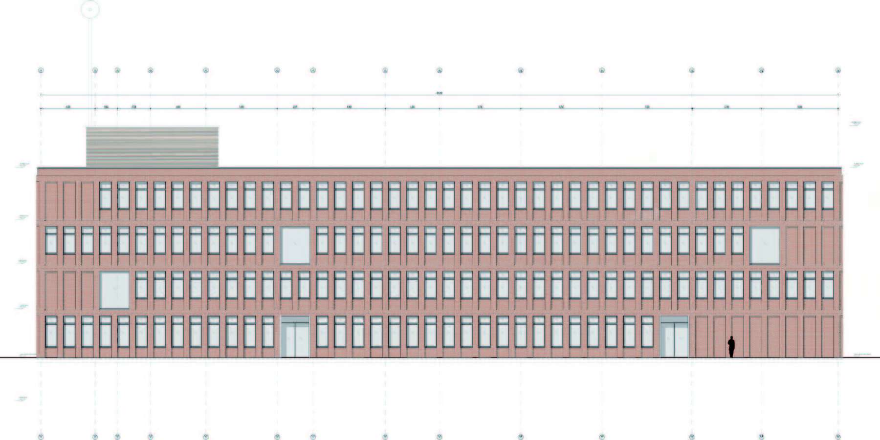Ansicht Süd © 2024 Huber Staudt Architekten mbH, Berlin