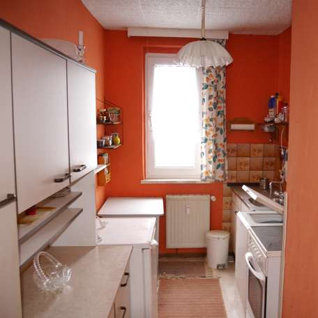 Veräußerung einer Fiskalerbschaft des Landes MV durch die sbl-mv per Ausschreibung bis Ende April 2024 - Immobilienangebot 28126 Warnow, Blick in die Küche © 2024 sbl-mv / Finanzministerium MV