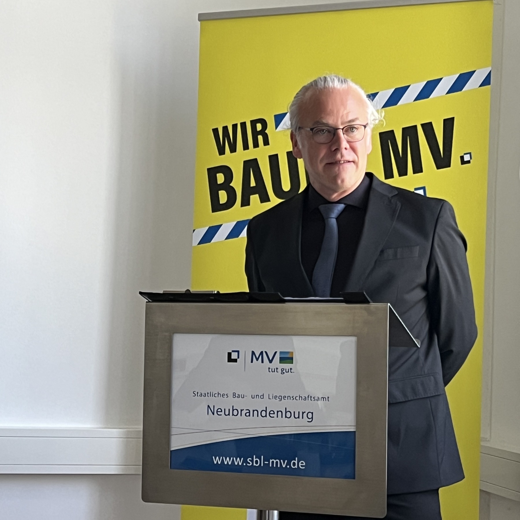 Jens Rott während der Amtseinführung als neuer Leiter © 2024 FM M-V