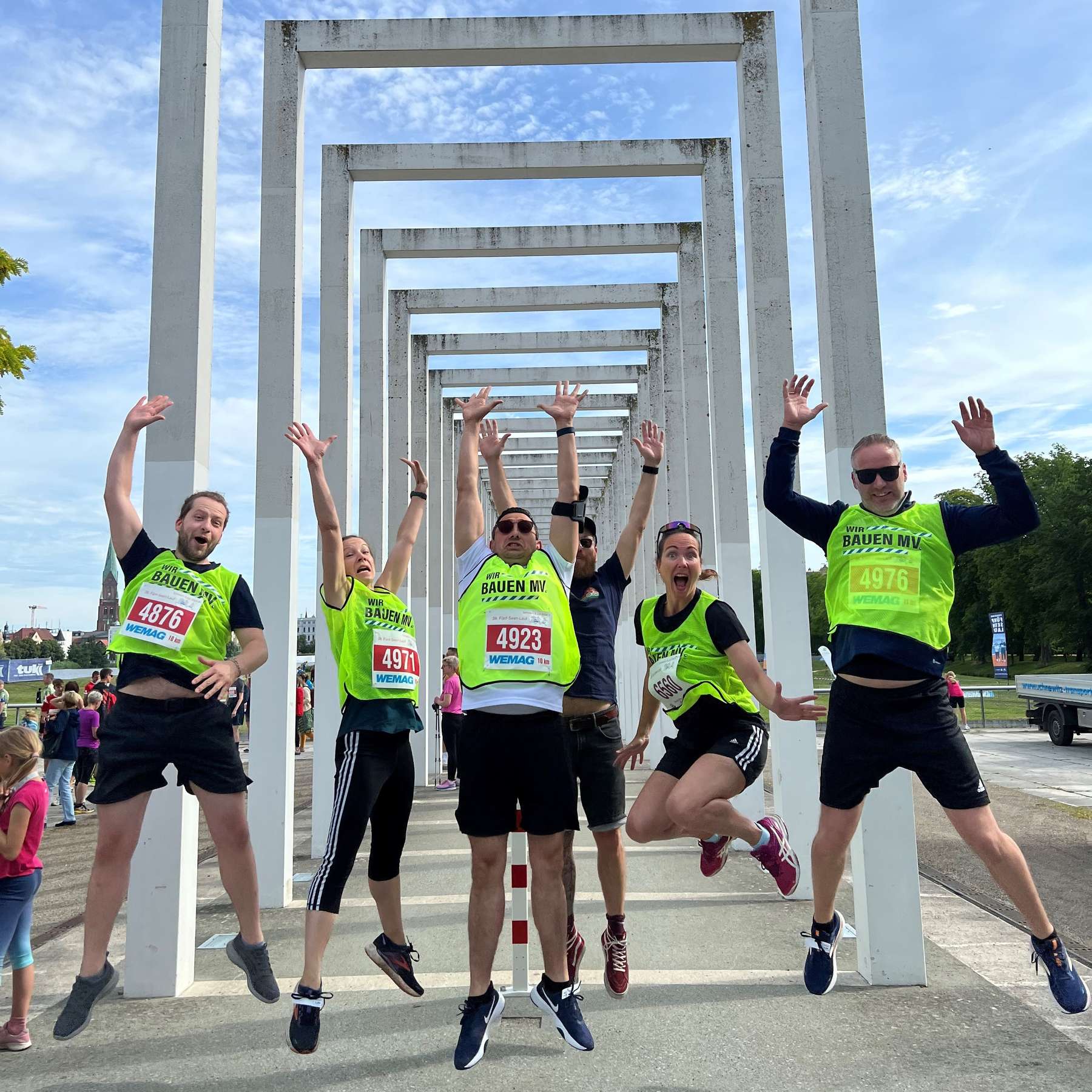 Mit viel Spaß dabei. © SBL Schwerin