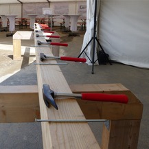 Die Vorbereitungen stehen - das Richtfest kann beginnen © 2024 SBL Greifswald