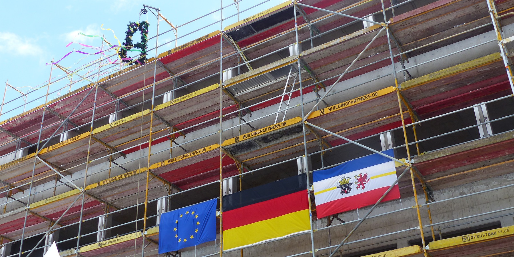 Die Vorbereitungen stehen - das Richtfest kann beginnen © 2024 SBL Greifswald