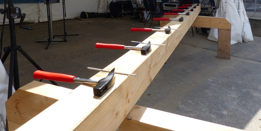 Für die traditionelle Nagelprobe liegt alles bereit © 2024 SBL Greifswald