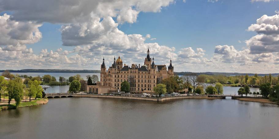 Schlossensemble Schwerin - seit Juli 2024 UNESCO-Welterbe! © 2024 Christian Hoffmann (sbl-mv / FM)