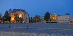 Staatstheater und Staatliches Museum Schwerin, Gebäude des UNESCO-Welterbes Schlossensemble Schwerin © 2019 SBL Schwerin