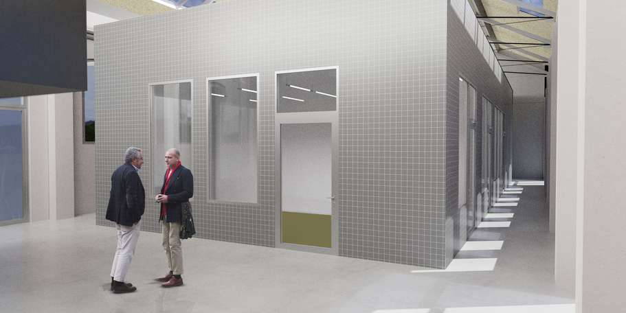 Sanierung Exerzierhalle © BHBVT Gesellschaft von Architekten mbH