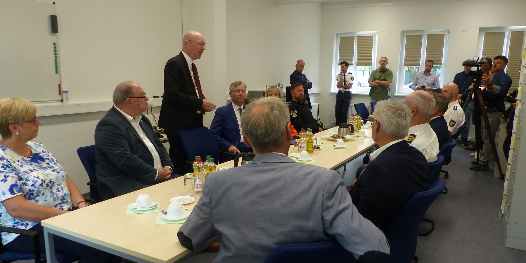 Grußworte des Innenministers Christian Pegel © 2024 SBL Greifswald