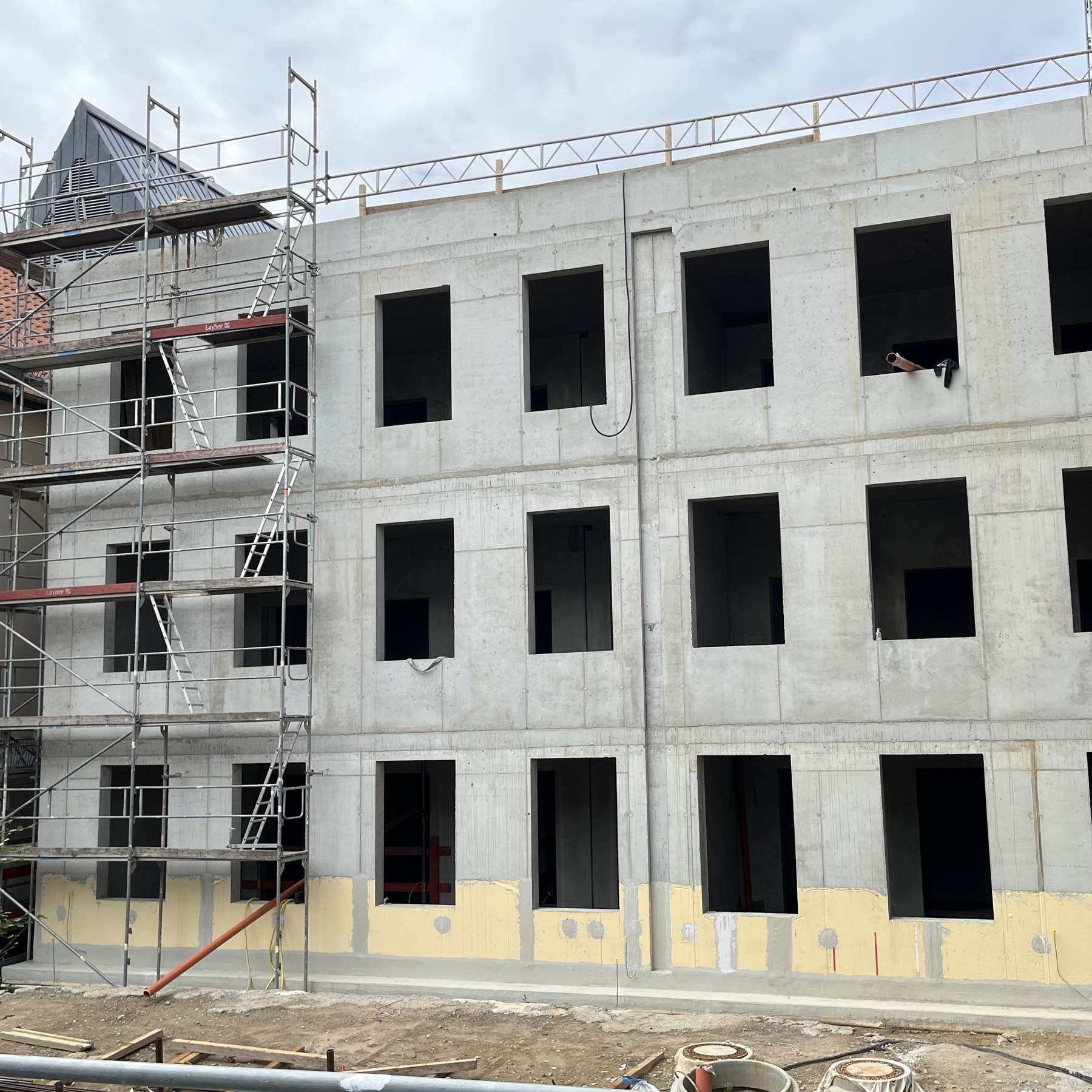 Blick auf die Fassade © 2024 SBL Rostock