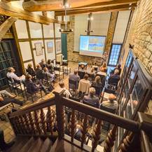 Facility Manager der staatlichen Bau- und Liegenschaftsverwaltungen trafen sich am 11. und 12. September 2024 zum Erfahrungsaustausch. © 2024 Christian Hoffmann (sbl-mv / Finanzministerium MV)