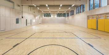 Blick in die Turnhalle © 2023 Steffen Spitzner