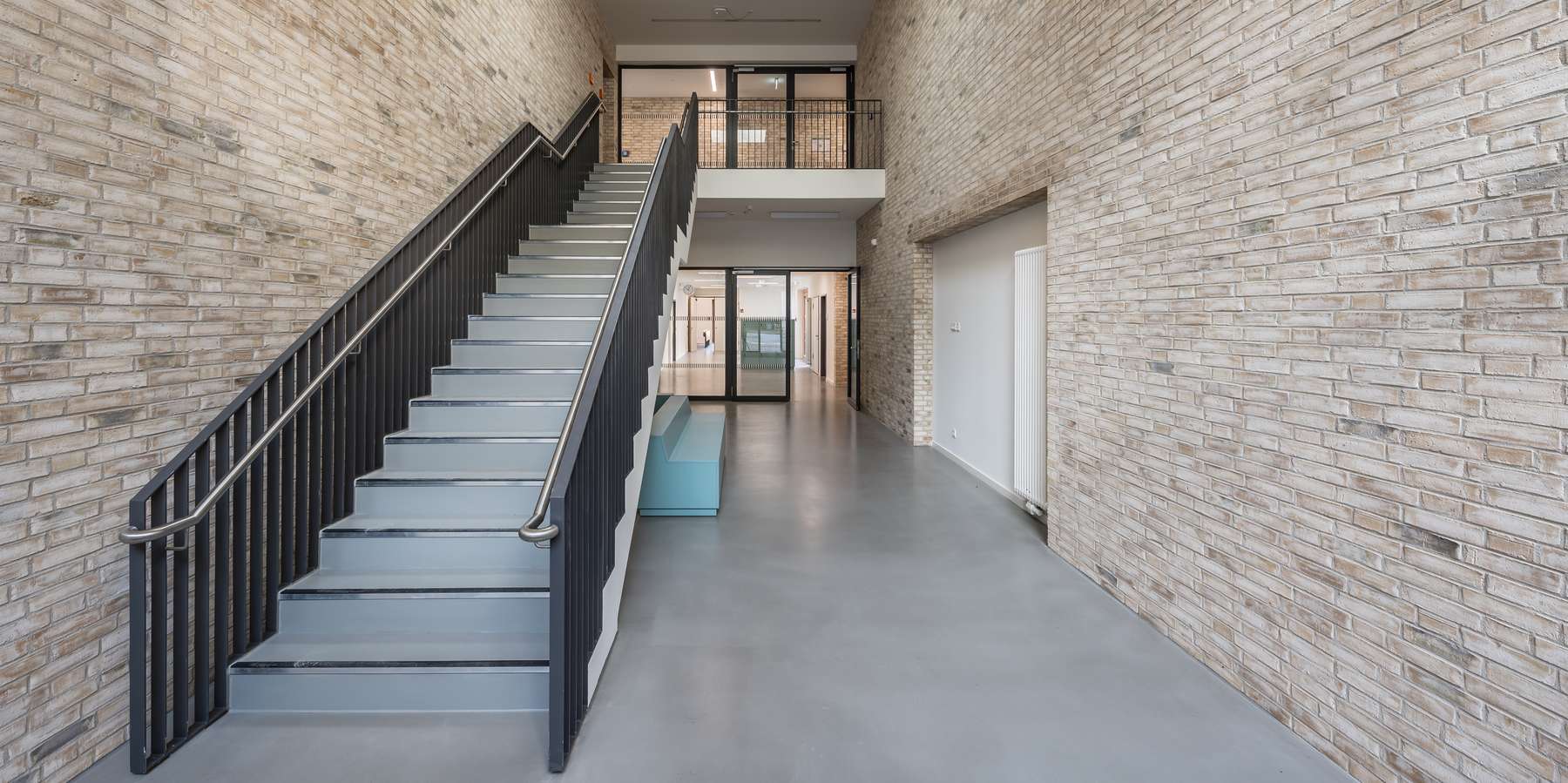 Haupteingang Treppenraum © 2023 Steffen Spitzner