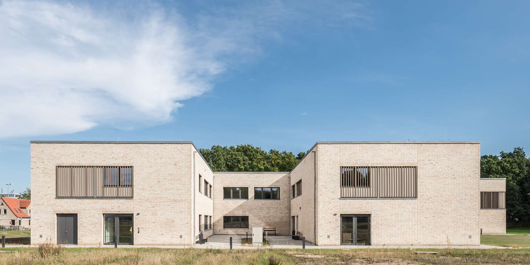 Westansicht Lehr- und Institutsflächen © 2023 Steffen Spitzner